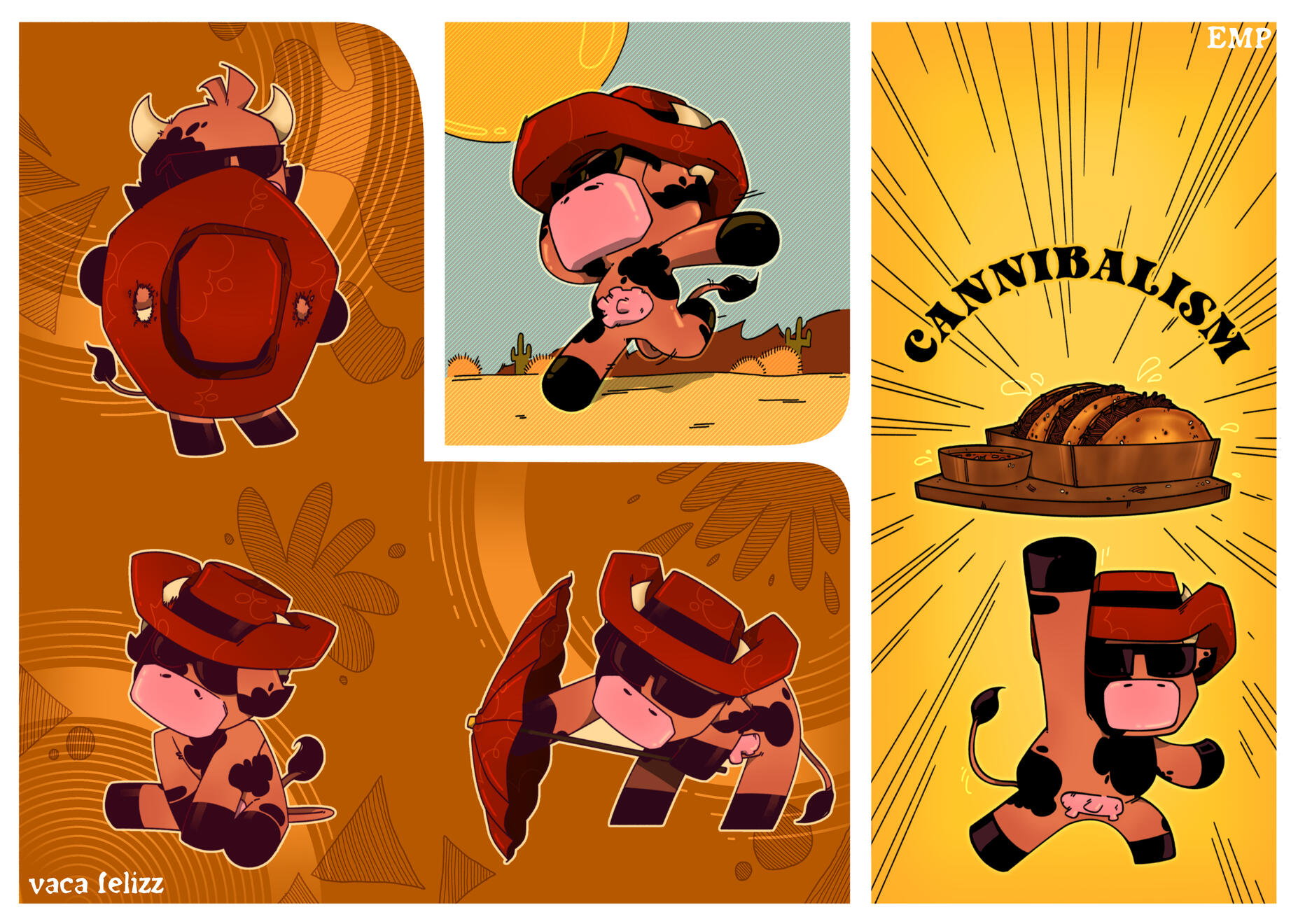 Emotes of Vaca